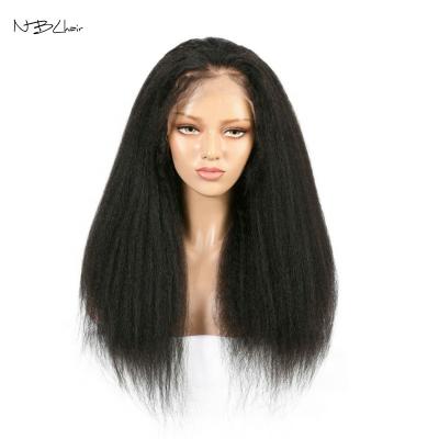 China 100% Transparent Hd Virgin Hair Full Lace Frontal Human Hair Indian Raw Curly Straight Curly Wig 13x4 Lace Front Wigs for sale