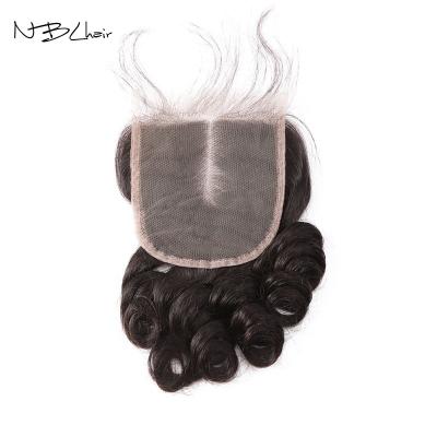 China High Quality Wave Virgin Human Hair 4x4 5x5 6x6 HD Lace Closure 13x4 Cheap Brazilian Raw Loose Lace Headband Natural Transparent Hair for sale