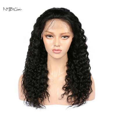 China Wholesale Human Hair Glueless HD Transparent Jerry Curl Wigs Lace Front Brazilian Remy Human Hair Full Lace Front Wigs Jerry Deep Wave HD Wigs for sale