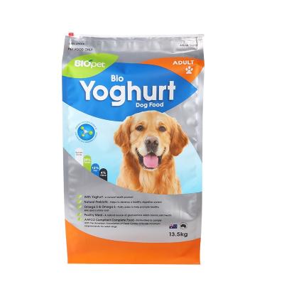 Κίνα Hot Sale Safety Moisture Proof Size Stand Up Flat Bottom Pouch Cat Dog Feed Food Packaging Pet Food Bag προς πώληση