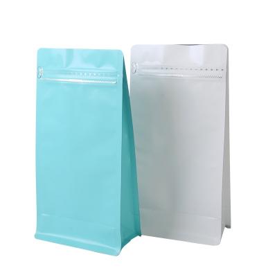 Κίνα Cheap Custom Plastic Coffee Blank Packaging Moisture Proof Drip Plastic Bags With Valve And Zipper προς πώληση