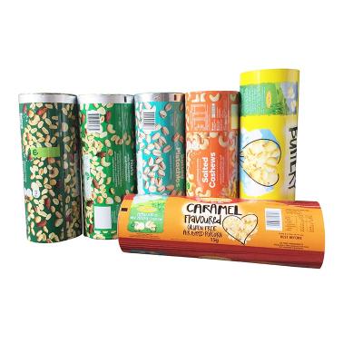 China Moisture Proof High Quality Food Wrapping Aluminum Foil Plastic Film Roll With Custom Made Printed for sale