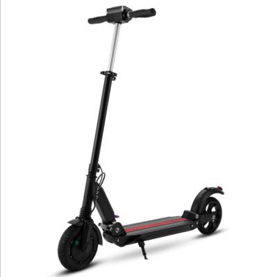 China Portable Escooter 30KM 8 Inch Unisex Adult Electric Folding Scooter Long Range for sale