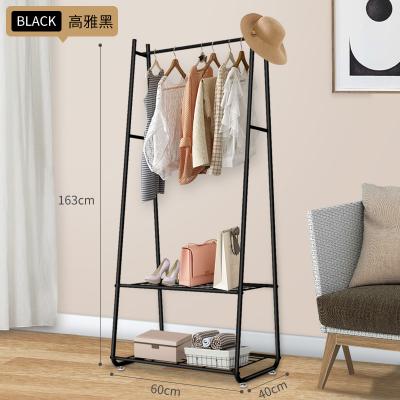 China Wholesale Modern Durable Metal Garment Appearance Standing Clothes Racks for sale