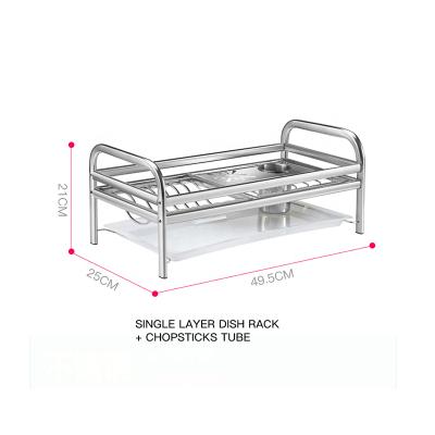 China Viable stainless steel plate and dish rack in new kitchen sink rack for sale