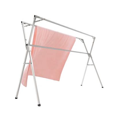 China Eco-Friendly Laundry Room Hanger Metal Drying Rack Clothes Rack Luxury Indoor Outdoor Dryer Rack for sale