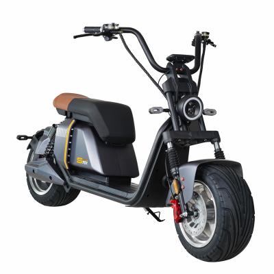 China Electric car ride scooter citycoco scrooser 2 wheels 1000w/2000w/3000w 60v fat tire 25-60km/h high quality unisex high speed for sale