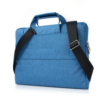 China High Quality Canvas Tablet Laptop Bag Handbag with Shoulder Strap for MacBook for sale