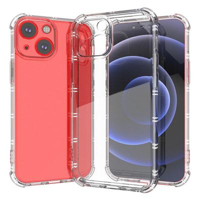 China New Design Shockproof Clear Transparent Drop Shockproof Mobile Cell Phone Cover For iPhone 13 12 11 pro Max Mini Case for sale