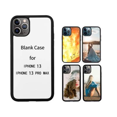 China Simple 3D Anti-drop Sublimation PC TPU Anti Gravity Cell Sticker Phone Case For iPhone 11 12 13 pro Max Mini for sale