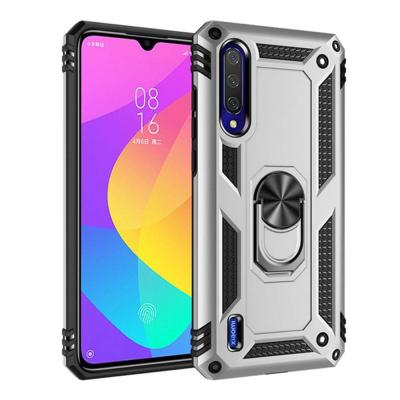 China Magnetic Anti-fall Ring Shockproof Aomor Phone Accessories For Xiaomi CC9 Case Redmi Note 7 Pro MI 9 for sale