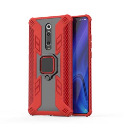 China Clear Car Shockproof Magnetic Mount Mobile Phone Cover For Xiaomi Redmi K20 Pro Case for sale