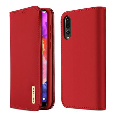 China Anti-fall Dux Ducis Card Slot Holder Cover For Huawei P20 Pro Case Wallet Phone Bag Leather Cover, For Huawei P20 Pro Case Shockproof for sale