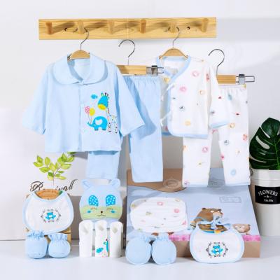 China Wholesale Anti-Shrink Newborn Gift Box Pure Cotton Baby Clothing Sets Casual Newborn Baby Clothes Set For Four Seasons for sale