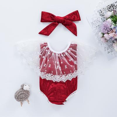 China RedSummer popular hot sale fashion baby romper suit Europe and the United States sleeveless the new clothes take clothing clothing for sale