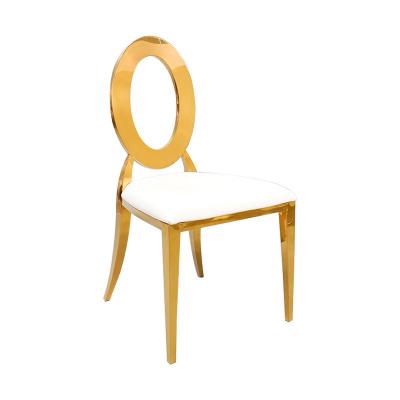 China Contemporary High Quality Modern Cheap Hotel Dining Wedding Luxury Golden Leisure Sliver Banquet Event Chair for sale