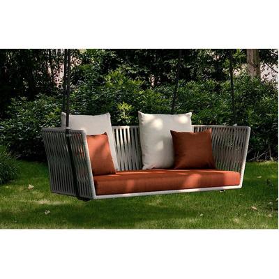 China Quality Contemporary Stylish Patio Swings Sun Settee Furniture Outdoor Egg Hanging Chair for sale