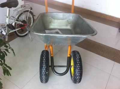 China Gradn metal tray hardware and pneumatic wheel wheelbarrow for sale