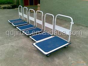 China High quality tools platform hand truck, logistics push cart /trolley price for sale