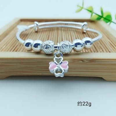 China silver bracelets designs for girls women 21g B for sale