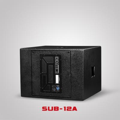 China Single 12inch Active subwoofer DJ bass Cabinet Box speaker SUB-12A for sale