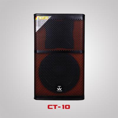 China Professional New Powerful Top Pro Passive 2-way Full Range Audio Speaker CT-10 for sale