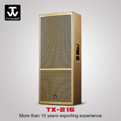 China Touring Sound System Professional Dual 15inch Loudspeaker Performance DJ Sounds System TX-215 for sale