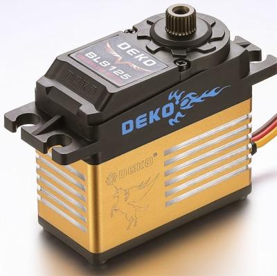 China Deko servo BL8125 Torque 7kg Middle CNC Aluminium Case 66g Standard Digital Brushless Servo For 550-800 # Heli tail for sale