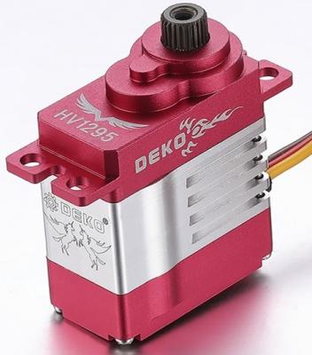 China DEKO SERVO HV1295 Full CNC Alu Case Digital Coreless motor Hi-end Micro servo mini 9g servo For 400-480#Heli cyclic for sale