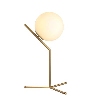 China KaiShiDi Modern Gold Chrome Bed Side Table Reading Lamp Bedroom Led Table Restaurant Desk Lamp Table Lamp for sale