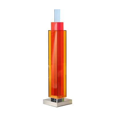 China KaiShiDi Modern American Design Decorate Kids Industrial Red Table Lamp Modern Home Decorate For Sale Wholesale for sale