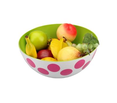 China Factory Price Melamine Food Grade Creative Household Salad Traditional Hot Selling Non-Toxic Fruit Bowl For Kids for sale