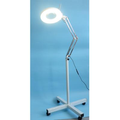 China Multifunctions China Factory Product Floor Stand 5X 10X Lamp Led Lamp Magnifying Cosmetic Lamp for sale