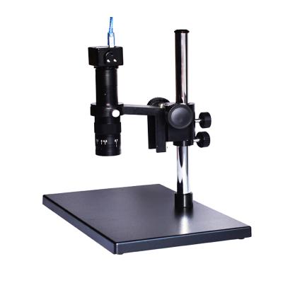 China C-mount 10X-180X Lens 5.0MP High Definition USB Camera Digital Biological / Industrial Optical Electronic Microscope With Measurement for sale