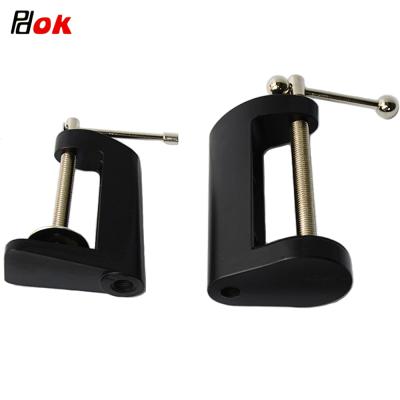 China PDOK Durable High Quality Adjustable Metal C Clamp , Fixing Table Light H Clamp for sale