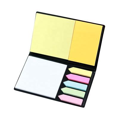 China Stationery Black Sticky Notes Self Adhesive Sticky Notes Stickers Customized Sticky Notes Memo Pads Set for sale