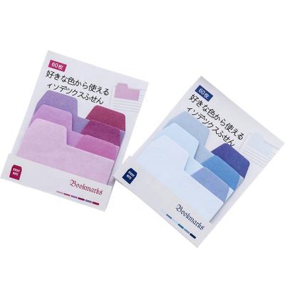 China Stationery Self Adhesive Sticky Notes Sticky Notepad Set Japanese Sticky Notes for sale