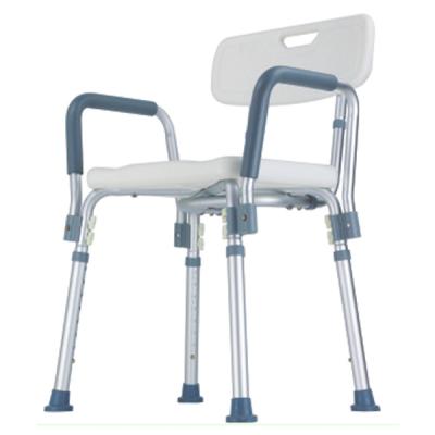 China Yoob Adjustable User Friendly Good Reputation Padded Adjustable Bathroom Shower Chair For The Disabled And Elderly Customized for sale