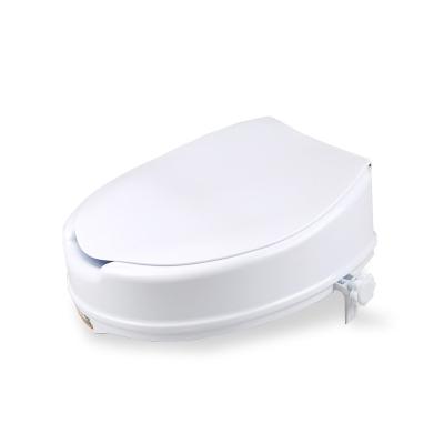 China Good quality 2022 new modern portable disabled bathroom plastic toilet seat raiser with lip for elderly for sale