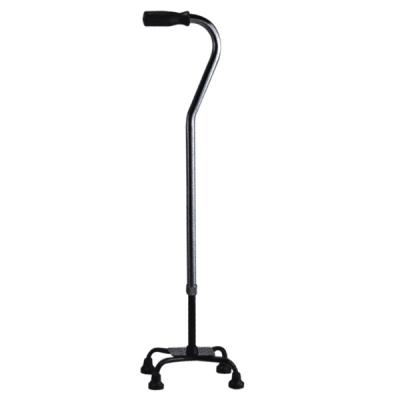 China 2022 Hot Sale Environment Friendly Most Popular Yoob Stainless Steel Lightweight Disabled Walk Crutch Four Legs For Elder And Handicapped Customized for sale