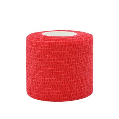 China Convenience 2.5CM*4.5CM First Aid Bandage Kit Health Care Treatment Cartoon Pattern Self Adhesive Elastic Bandage Sport for sale