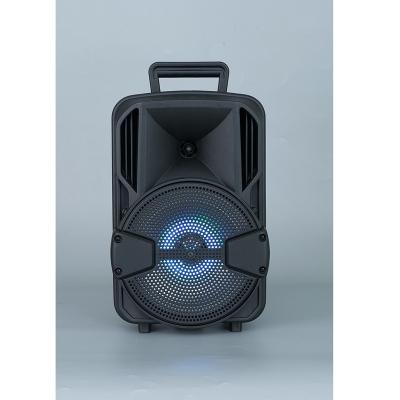 China 8 Inch Square Dancing Speaker Wireless Portable High Power Radio Speaker Outdoor Karaoke Speaker for sale