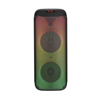 China Dual Wireless 8 Inch 40W Portable Wireless Outdoor Party Speaker Wireless With Microphone for sale