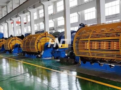 China Copper Aluminum Steel Rigid Frame Stranding Machine 630/1+6+12+18 for sale