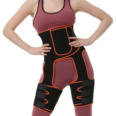 China Breathable Women Belt Pants Jogging Thigh Shapers Wear Compression Elasticity High Waist Booty Leg Shaper for sale