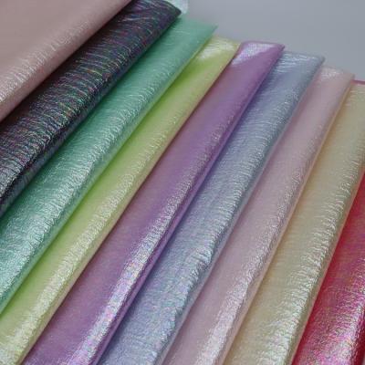 China High quanlity polyester Shrink-resistant 100% cotton seersucker shiny fabric for girl's favorite skirt for sale