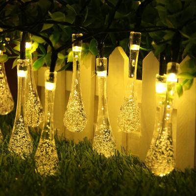 China Holiday Garden Party Decoration Lights For Outdoor Events Christmas Led Solar String Lights Solar Holiday Lights for sale