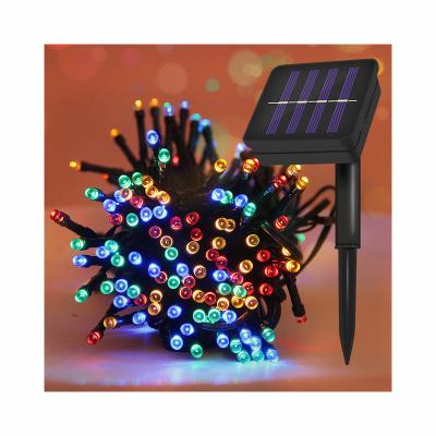 China Custom Manufacturers Holiday Lights Outdoor Waterproof Solar Tree Light Remote Control Led Solar String Light for sale