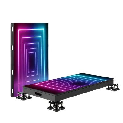 China Indoor Rental Tile Panel Led Display Interaction P2.6 Interactive Stage Led Floor Screen For Dance Floor for sale