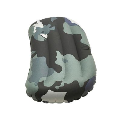 China Inflatable Travel Rise TPU Air Cushion Pillow PORTABLE PORTABLE Camping Elastic Foldable Outdoor Anti Slip for sale